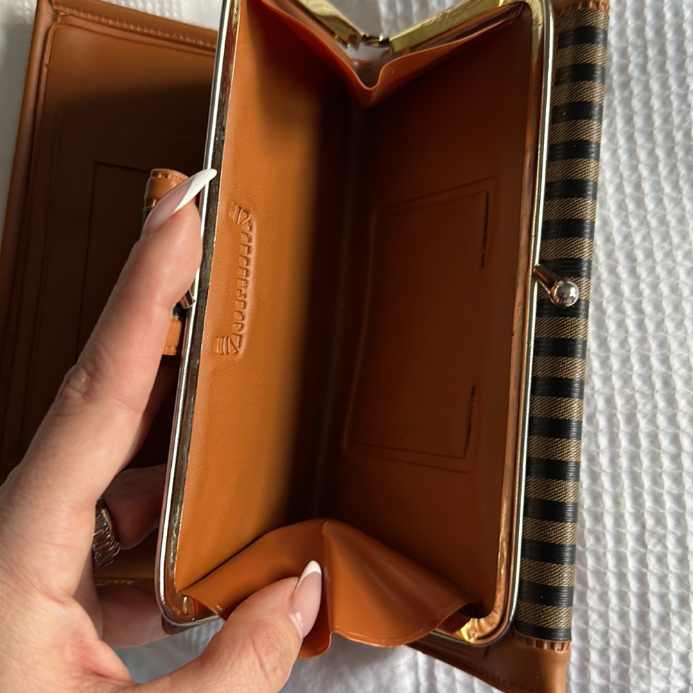 Vintage striped wallet - Picture 10 of 13